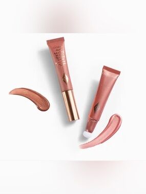 Charlotte Tilbury Beauty Light & Blush Wand Duo Pinkgasm & Pillow Talk New NIB